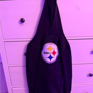 NFL Black Steelers Kids Hoodie